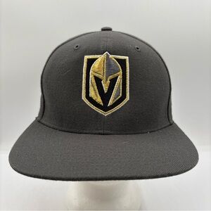 Las Vegas Golden Knights NHL 47 Brand Dark Grey High Profile SnapBack Hat OSFM